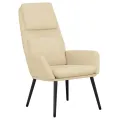 Chaise de relaxation Crème Tissu