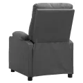 Fauteuil de massage Gris clair Tissu