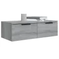 Armoires murales 2 pcs Sonoma gris 68x30x20cm Bois d'ingénierie