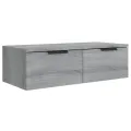 Armoires murales 2 pcs Sonoma gris 68x30x20cm Bois d'ingénierie