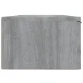 Armoires murales 2 pcs Sonoma gris 68x30x20cm Bois d'ingénierie