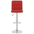 Tabouret de bar Rouge bordeaux Similicuir