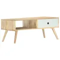 Table basse 90x50x40 cm Bois de manguier massif