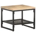 Table d'appoint 40x40x35 cm Bois de manguier massif