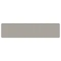 Tapis de couloir aspect sisal taupe 50x200 cm