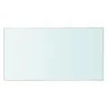 Panneau d’étagère Verre transparent 30 x 12 cm