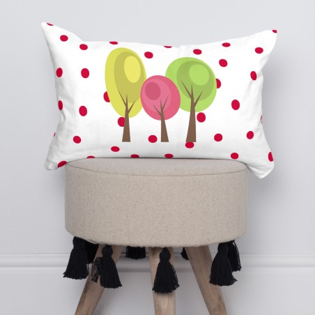 Cushion cover HappyFriday Mr Fox Grandma Multicolour 50 x 30 cm