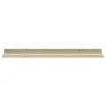 Étagères murales 4 pcs blanc et chêne sonoma 60x9x3 cm