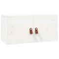 Armoire murale blanc 60x30x30 cm Bois de pin massif