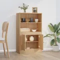 Buffet haut chêne sonoma 60x35,5x103,5 cm bois d'ingénierie
