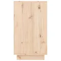 Armoire à chaussures 110x34x61 cm Bois de pin massif