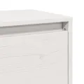 Armoires murales 2 pcs Blanc 45x30x35 cm Bois de pin massif