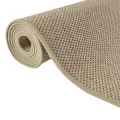 Tapis de couloir aspect sisal sable 80x250 cm