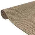 Tapis de couloir aspect sisal sable 50x150 cm