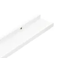 Étagères murales 4 pcs Blanc 40x9x3 cm