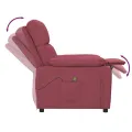 Fauteuil de massage Rouge bordeaux Tissu