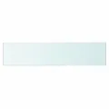 Panneaux d'étagère 2 pcs Verre Transparent 60 x 12 cm