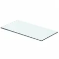 Panneau d’étagère Verre transparent 40 x 15 cm