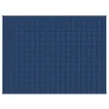 Couverture lestée Bleu 152x203 cm 7 kg Tissu