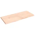 Étagère murale 140x60x(2-4) cm bois de chêne massif non traité