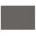 Couverture lestée Gris 135x200 cm 10 kg Tissu