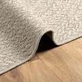 Tapis ZIZUR crème 100x200 cm aspect de jute intérieur extérieur