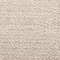 Tapis ZIZUR crème 120x120 cm aspect de jute intérieur extérieur