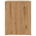 Banc à chaussures chêne artisanal 100x35x45cm bois d'ingénierie