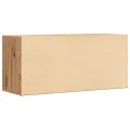 Banc à chaussures chêne artisanal 100x35x45cm bois d'ingénierie