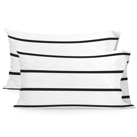 Taie d'oreiller HappyFriday Blanc Blush Sand Multicouleur 50 x 75 cm (