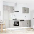 Ensemble d'armoires de cuisine 7 pcs Kalmar bois d'ingénierie