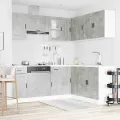 Ensemble d'armoires de cuisine 11 pcs Porto bois d'ingénierie