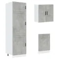 Ensemble d'armoires de cuisine 8 pcs Kalmar bois d'ingénierie