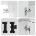 Ensemble d'armoires de cuisine 8 pcs Kalmar bois d'ingénierie