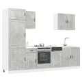 Ensemble d'armoires de cuisine 7 pcs Kalmar bois d'ingénierie