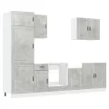 Ensemble d'armoires de cuisine 7 pcs Kalmar bois d'ingénierie