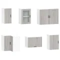 Ensemble d'armoires de cuisine 11 pcs Porto bois d'ingénierie