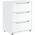 Buffet VISNES blanc 60x40x73 cm bois d'ingénierie