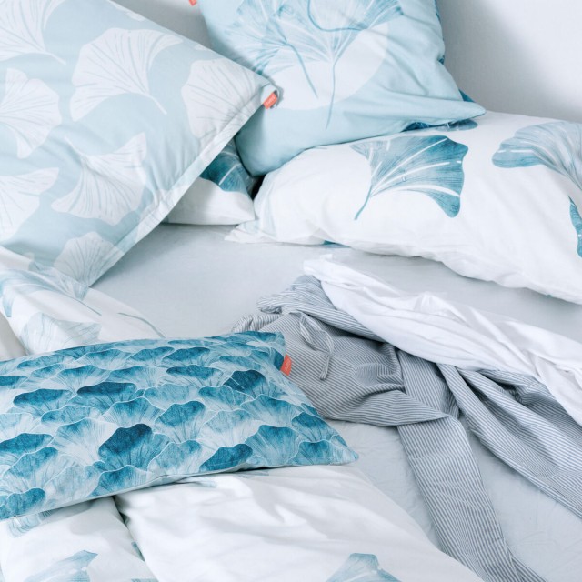 Nordic cover HappyFriday Blanc Ginkgo Multicolour 140 x 200 cm