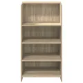 Bureau réception chêne sonoma 55x50x103,5 cm bois d'ingénierie