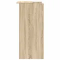 Bureau réception chêne sonoma 55x50x103,5 cm bois d'ingénierie