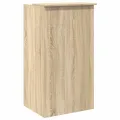 Bureau réception chêne sonoma 55x50x103,5 cm bois d'ingénierie