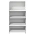 Bureau de réception blanc 55x50x103,5 cm bois d'ingénierie