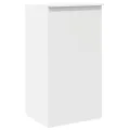 Bureau de réception blanc 55x50x103,5 cm bois d'ingénierie