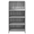 Bureau de réception sonoma gris 55x50x103,5 cm bois ingénierie
