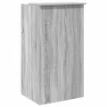 Bureau de réception sonoma gris 55x50x103,5 cm bois ingénierie