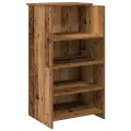 Bureau de réception vieux bois 55x50x103,5 cm bois d'ingénierie