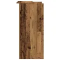 Bureau de réception vieux bois 55x50x103,5 cm bois d'ingénierie