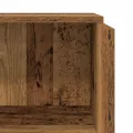 Bureau de réception vieux bois 55x50x103,5 cm bois d'ingénierie