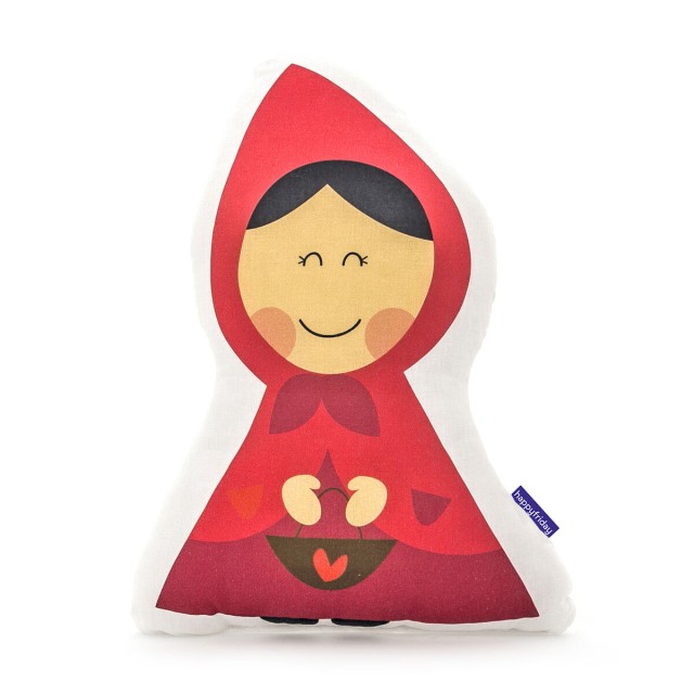Cushion HappyFriday Mr Fox Multicolour Little Red Riding Hood 40 x 30